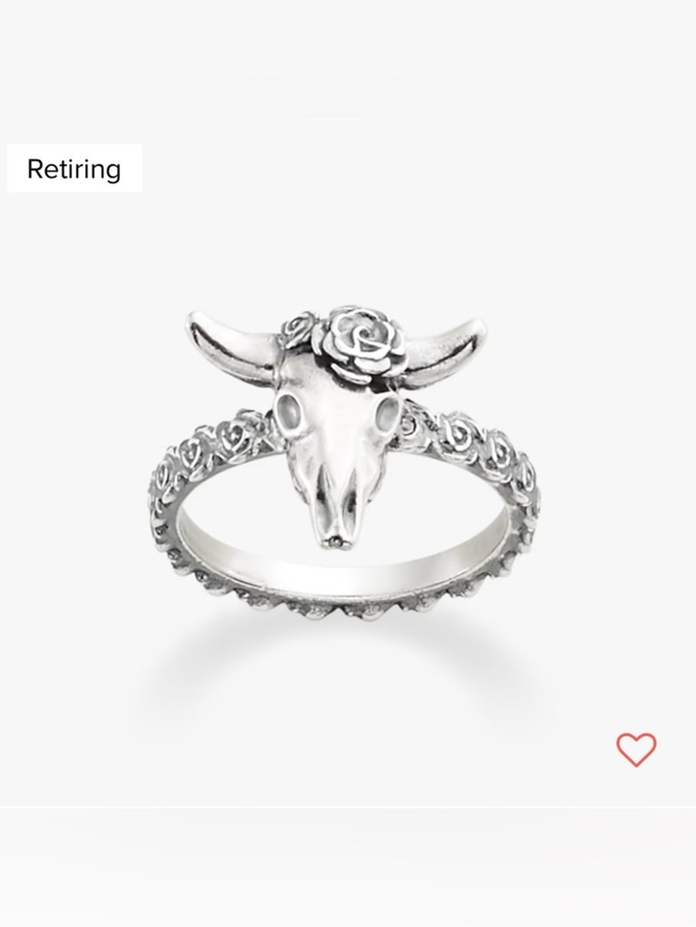 James Avery Desert Rose Ring